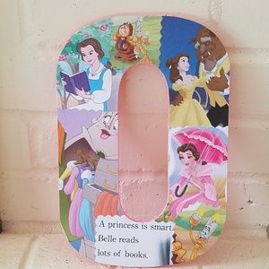 Custom Beauty and the Beast letter